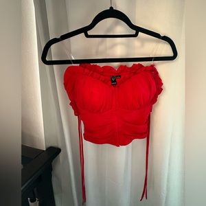 Matching red set (skirt and top) Size small. From Windsor. Only wore it ONCE